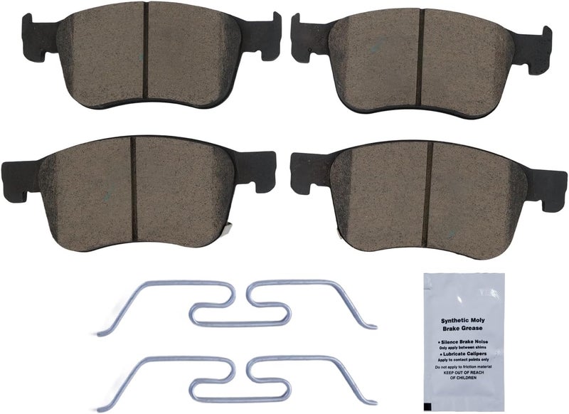 HUSCH D2115 Front Ceramic Brake Pads Kit Fit For Honda Accord 2018-2022 - Image 2